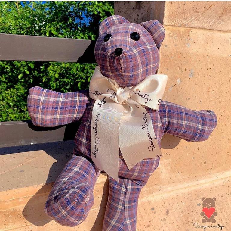 Keepsake And Memory Bears Made Of Loved Ones Clothes Memory México |  