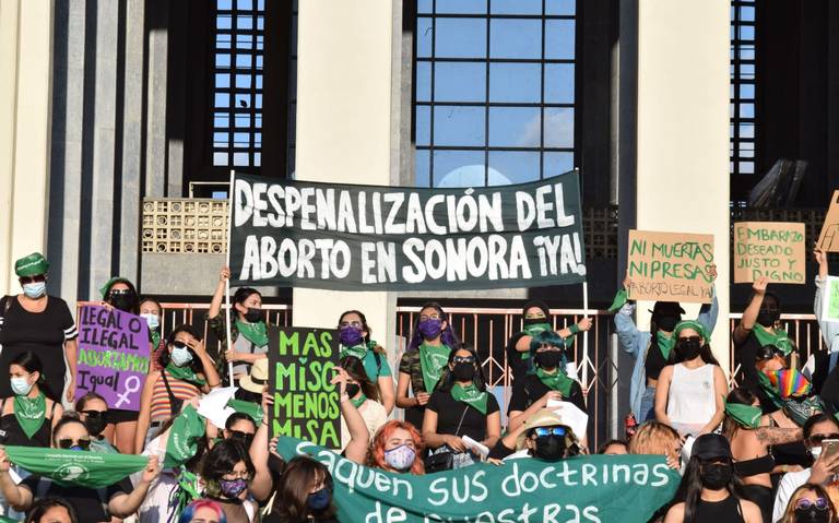 Mujeres marchan para exigir despenalización del aborto en Sonora - El Sol  de Hermosillo | Noticias Locales, Policiacas, sobre México, Sonora y el  Mundo